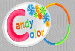 لعبة الحلوى الملونة